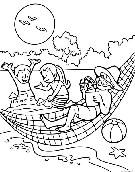 coloriage la plage|coloriage plage magique.